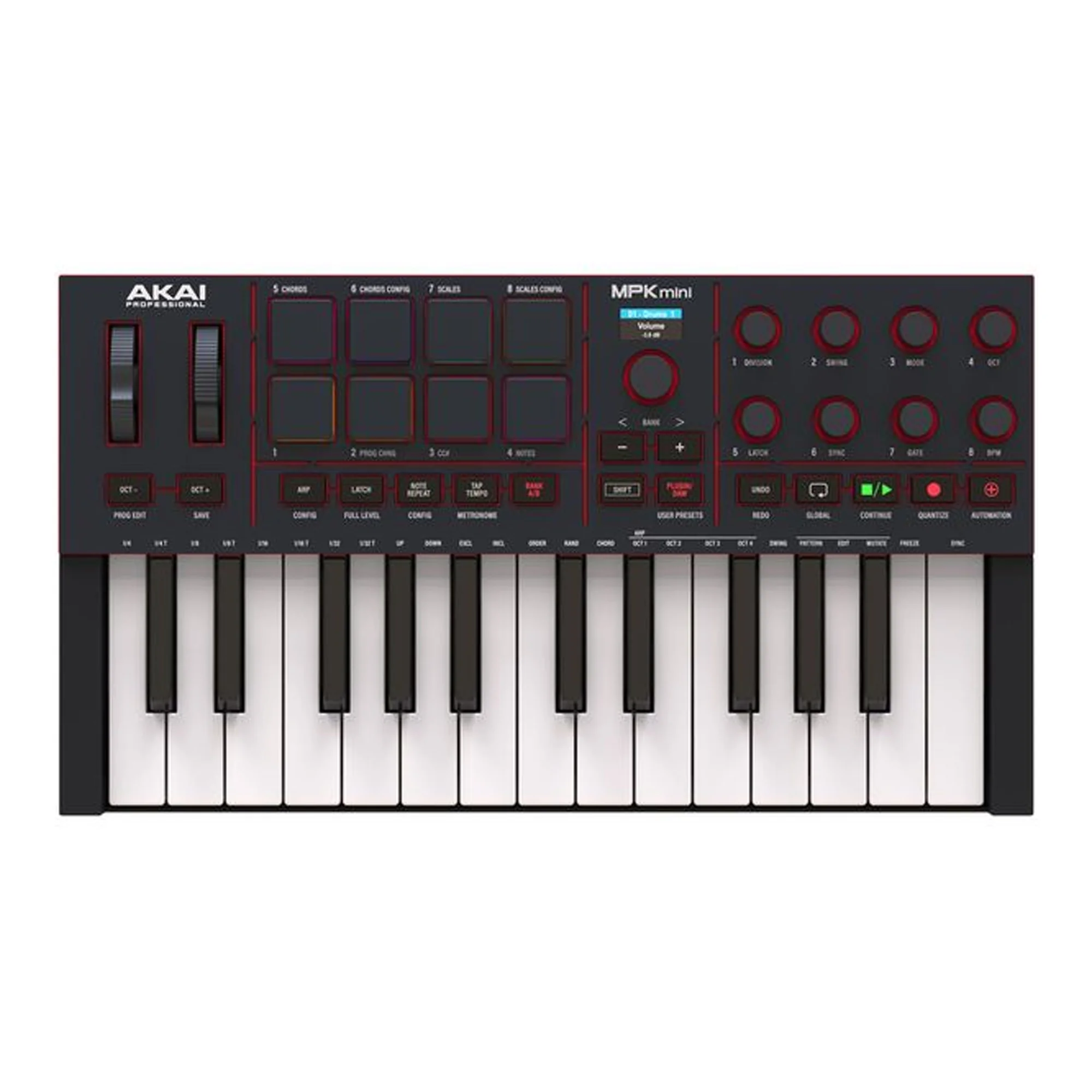 MIDI‑клавиатура AKAI PRO MPK MINI 4 Black - 8