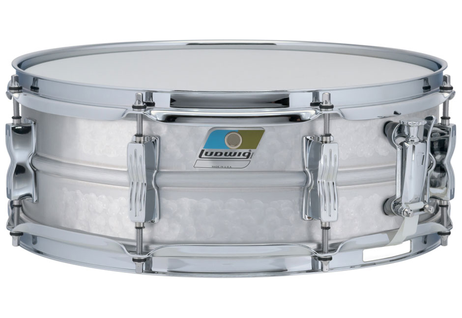 Малый барабан 14" х 5" Ludwig LM404K Acrolite, алюминий, чеканка - 5