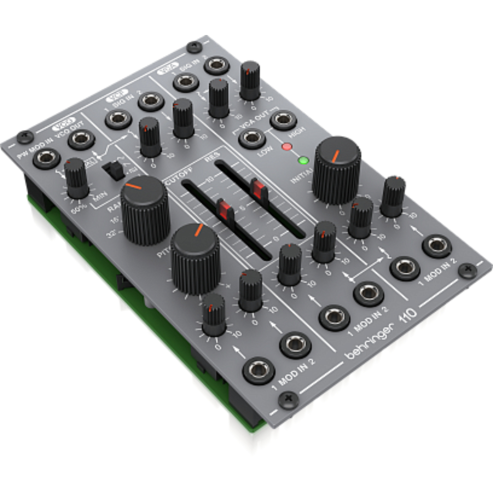 Синтезаторный аналоговый модуль Behringer 110 VCO/VCF/VCA  - 4