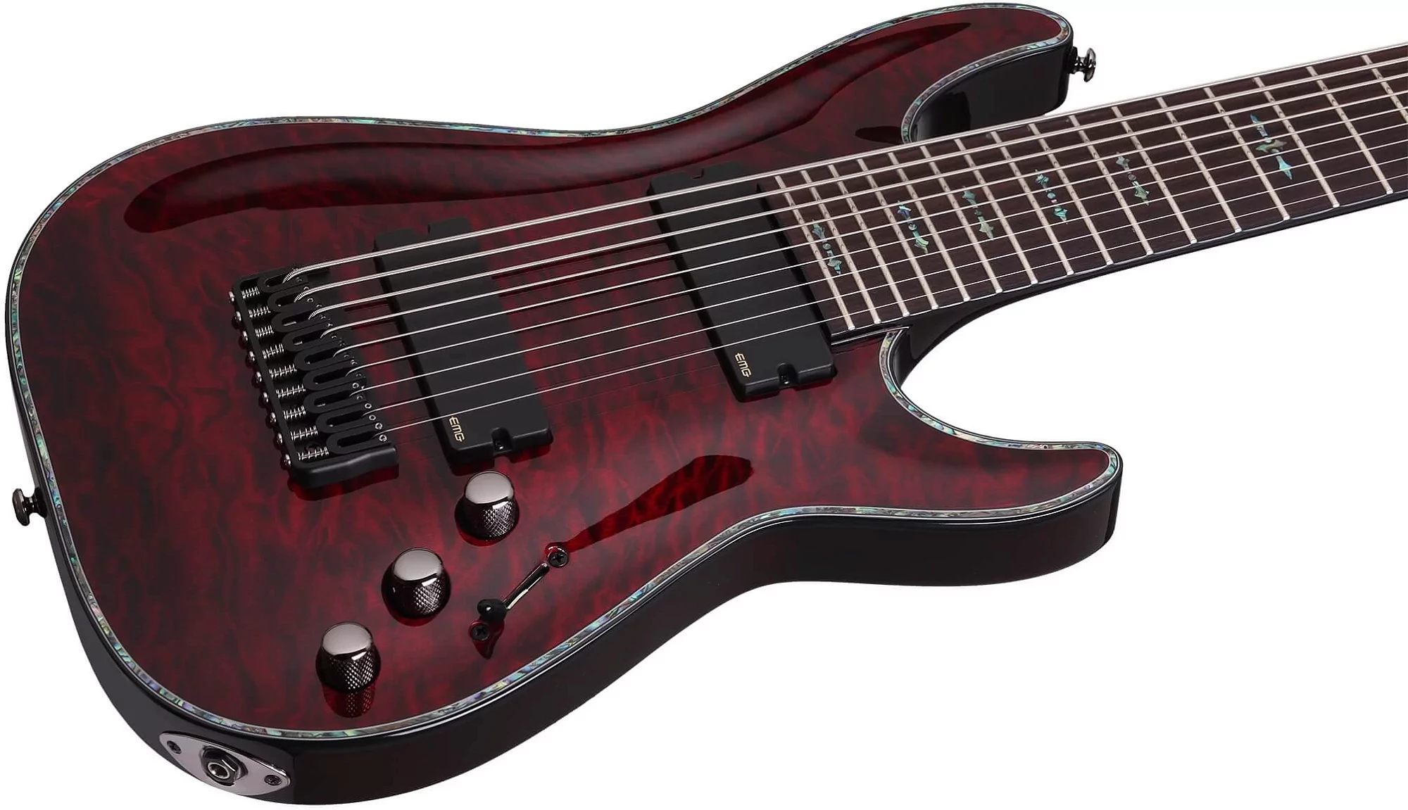 Электрогитара Schecter HELLRAISER C-9 Black Cherry - 12