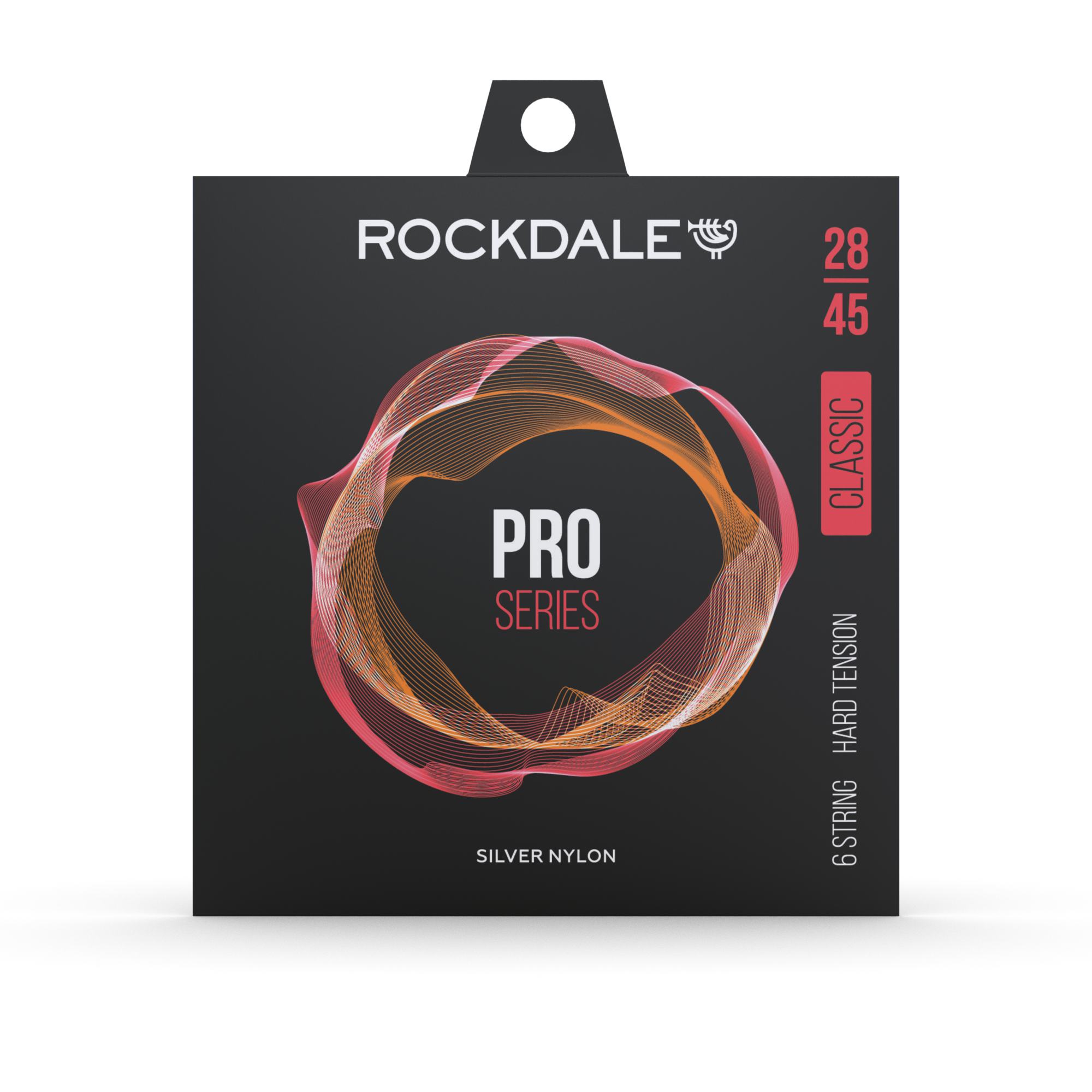 Струны Rockdale PRO 28-45 Silver Nylon Hard - 15