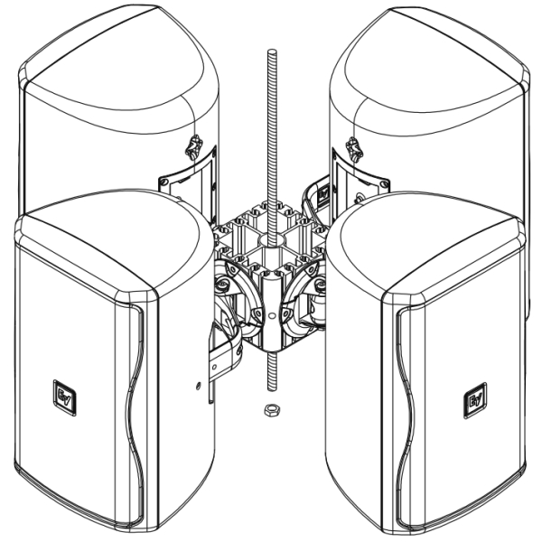 Монтажный адаптер Electro-Voice AB-ZE - 7