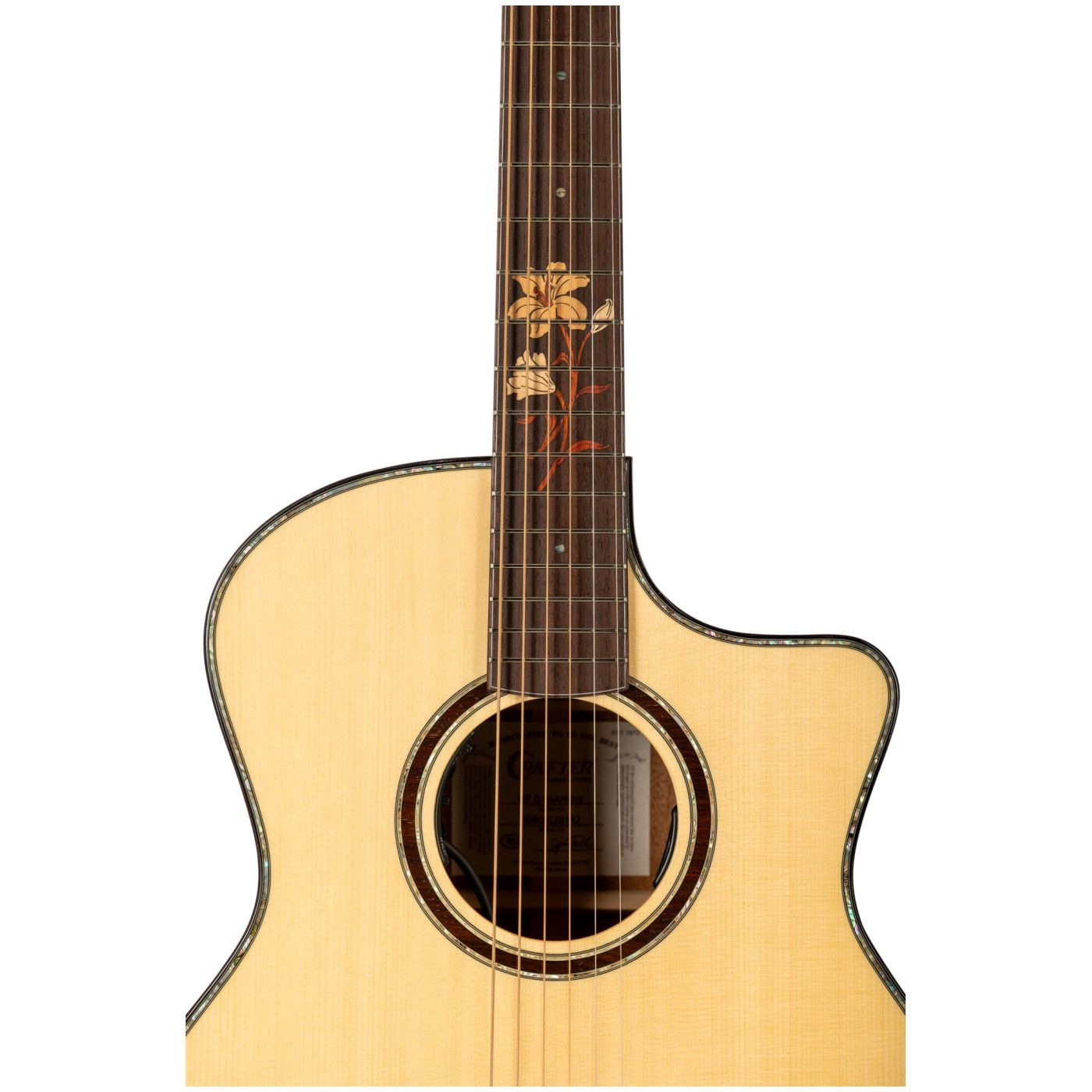 Электроакустическая гитара Crafter WF G-MAHOce - 15