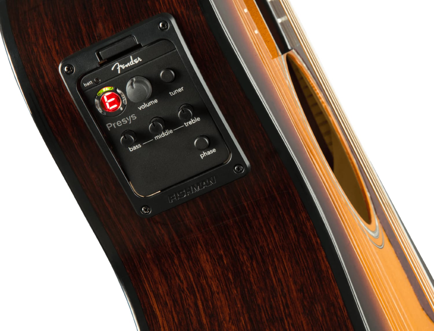 Электроакустическая гитара Fender CC-140SCE Concert Sunburst - 15