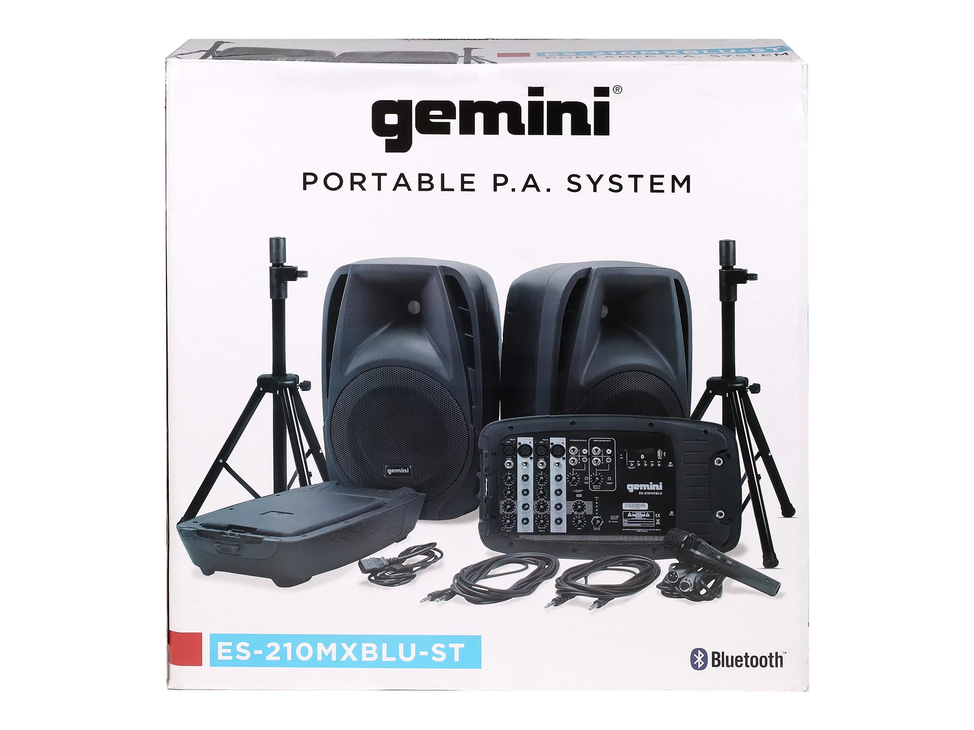 Комплект акустических систем Gemini ES-210MXBLU-ST - 45