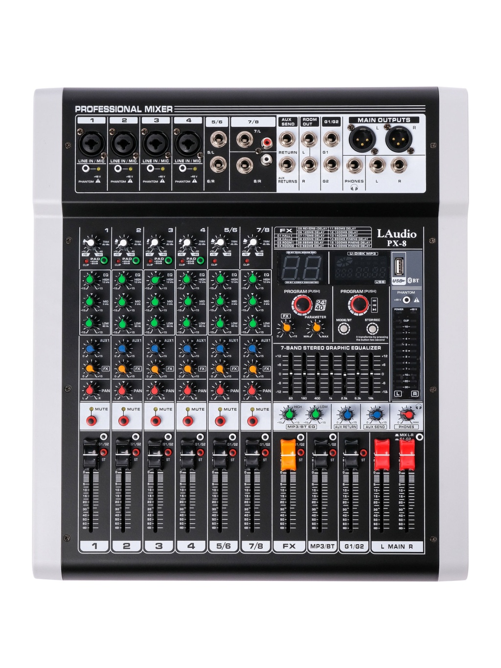 Микшерный пульт LAudio PX-8 - 2