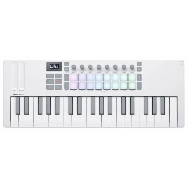 MIDI-клавиатура NOVATION Launchkey Mini 37 MK4 WH - 9