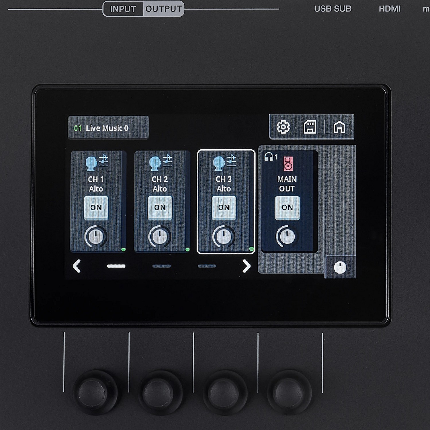 Аудиоинтерфейс Yamaha URX44V Black - 20