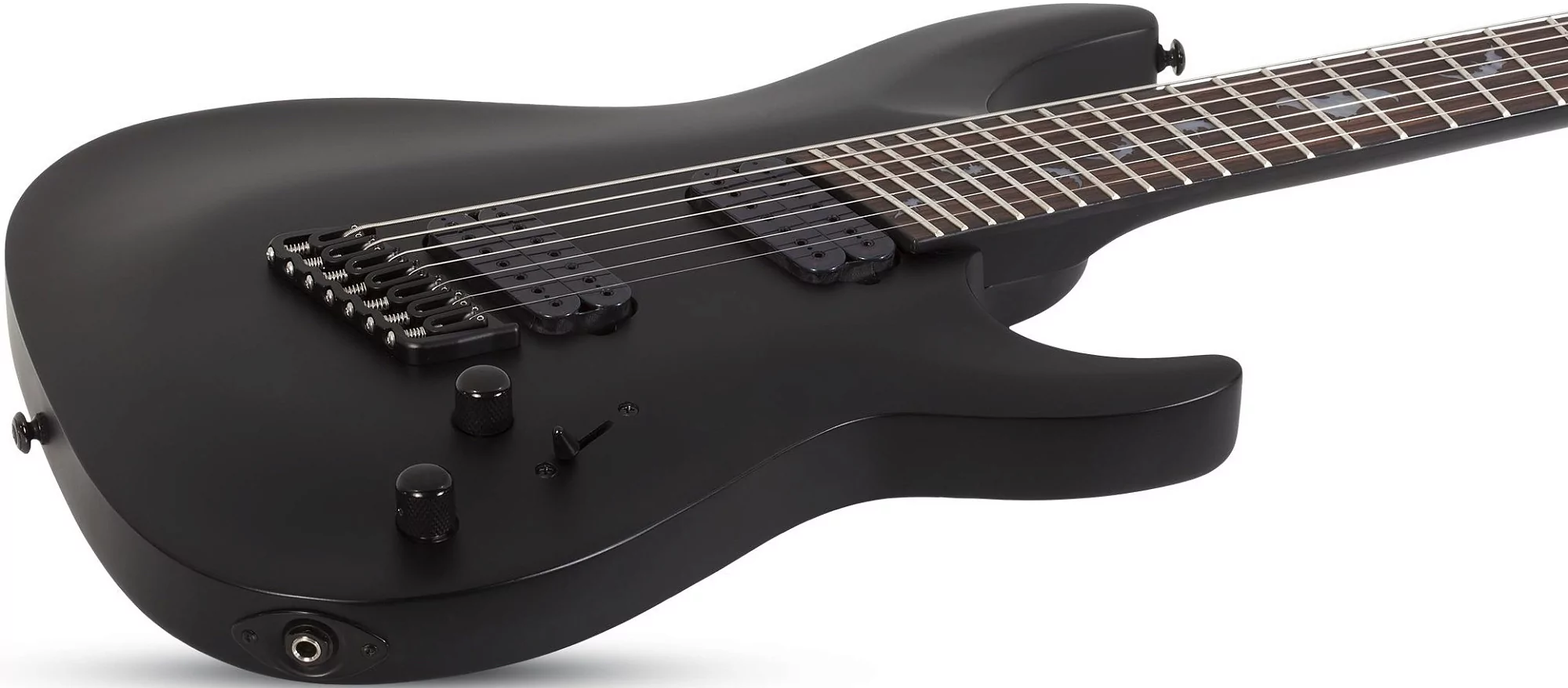 Электрогитара Schecter DAMIEN-7 MS Satin Black - 12