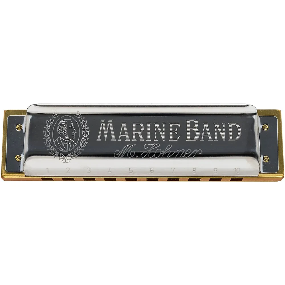 Губная гармошка Hohner Marine Band 1896/20 G Natural Minor - 13