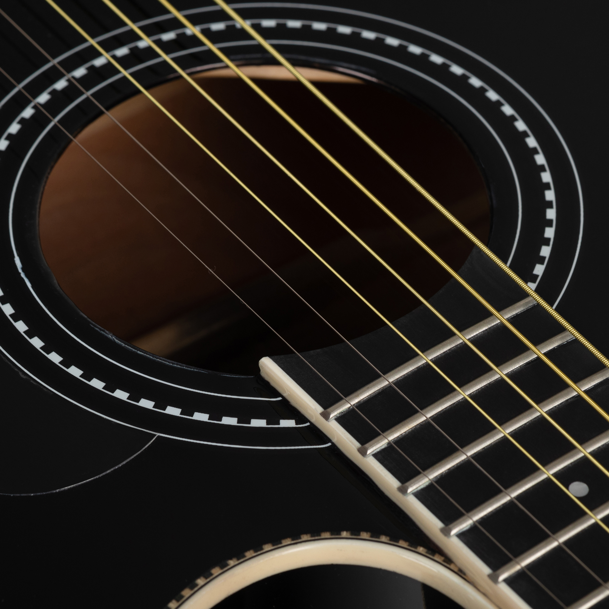 Акустическая гитара Rockdale Aurora D7 C Bk Gloss - 16
