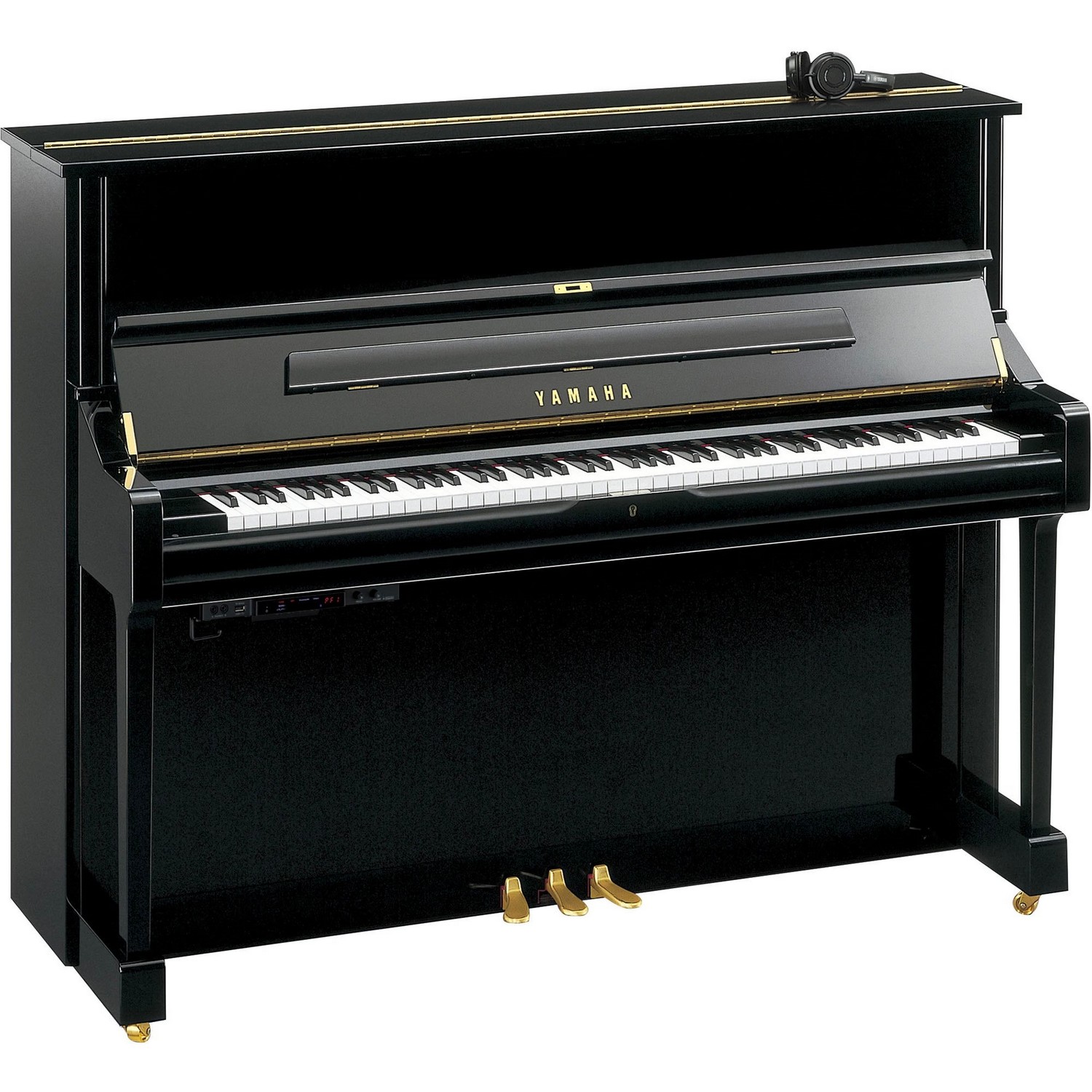 Гибридное сайлент пианино Yamaha U1SH3 - 10