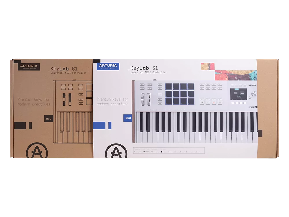MIDI-клавиатура Arturia KeyLAB 61 MK3 White - 33