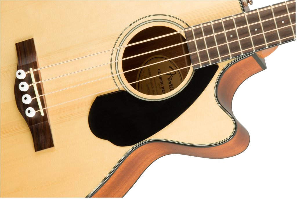 Бас-гитара Fender CB-60SCE Bass Natural LR - 7