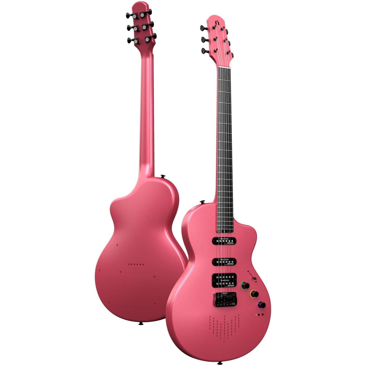 Смарт-электрогитара Natasha SEEKER Peach Pink - 2