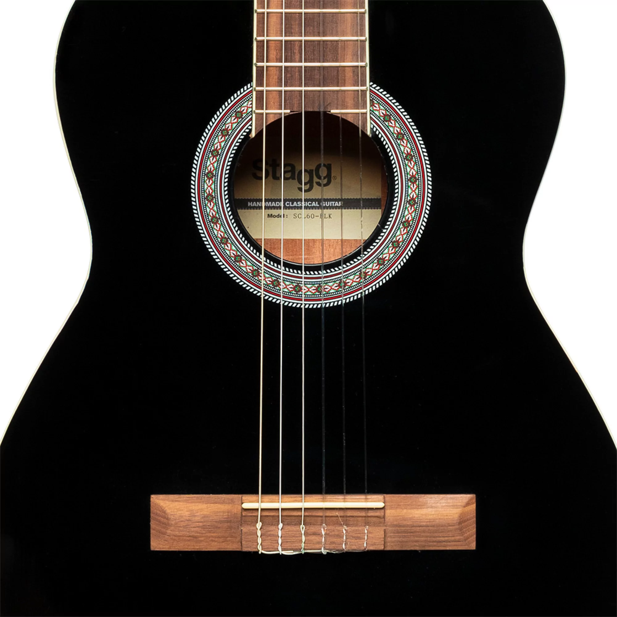 Классическая гитара Stagg SCL60 BLK - 9