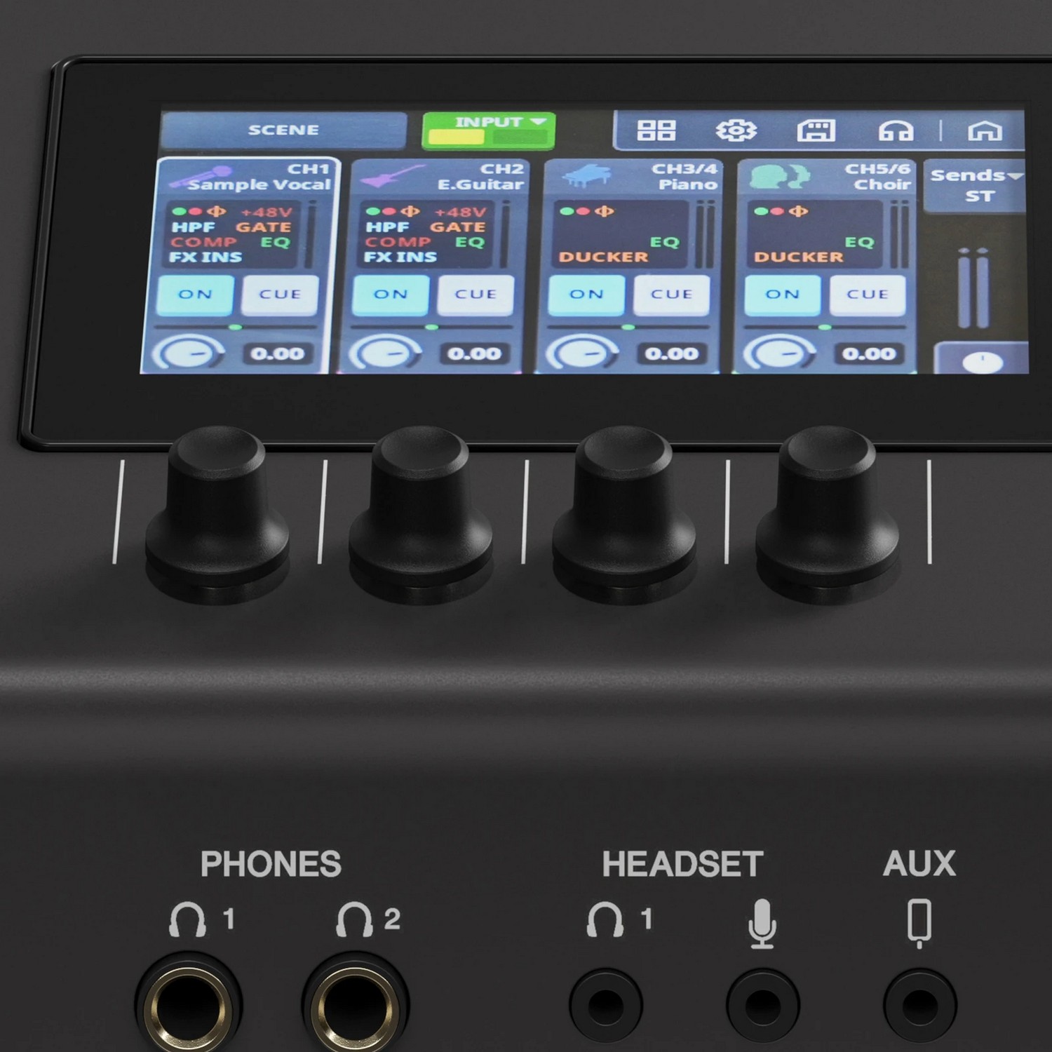 Аудиоинтерфейс Yamaha URX44 Black - 20