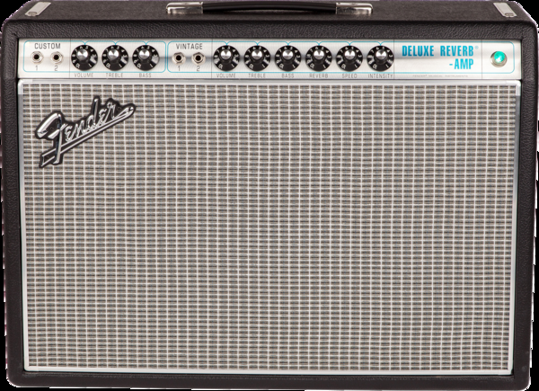 Комбоусилитель Fender ’68 CUSTOM DELUXE REVERB®, Черный - 5