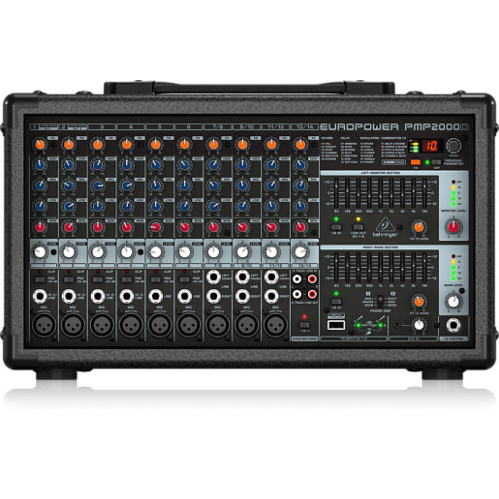 Микшер с усилителем Behringer PMP2000D - 6