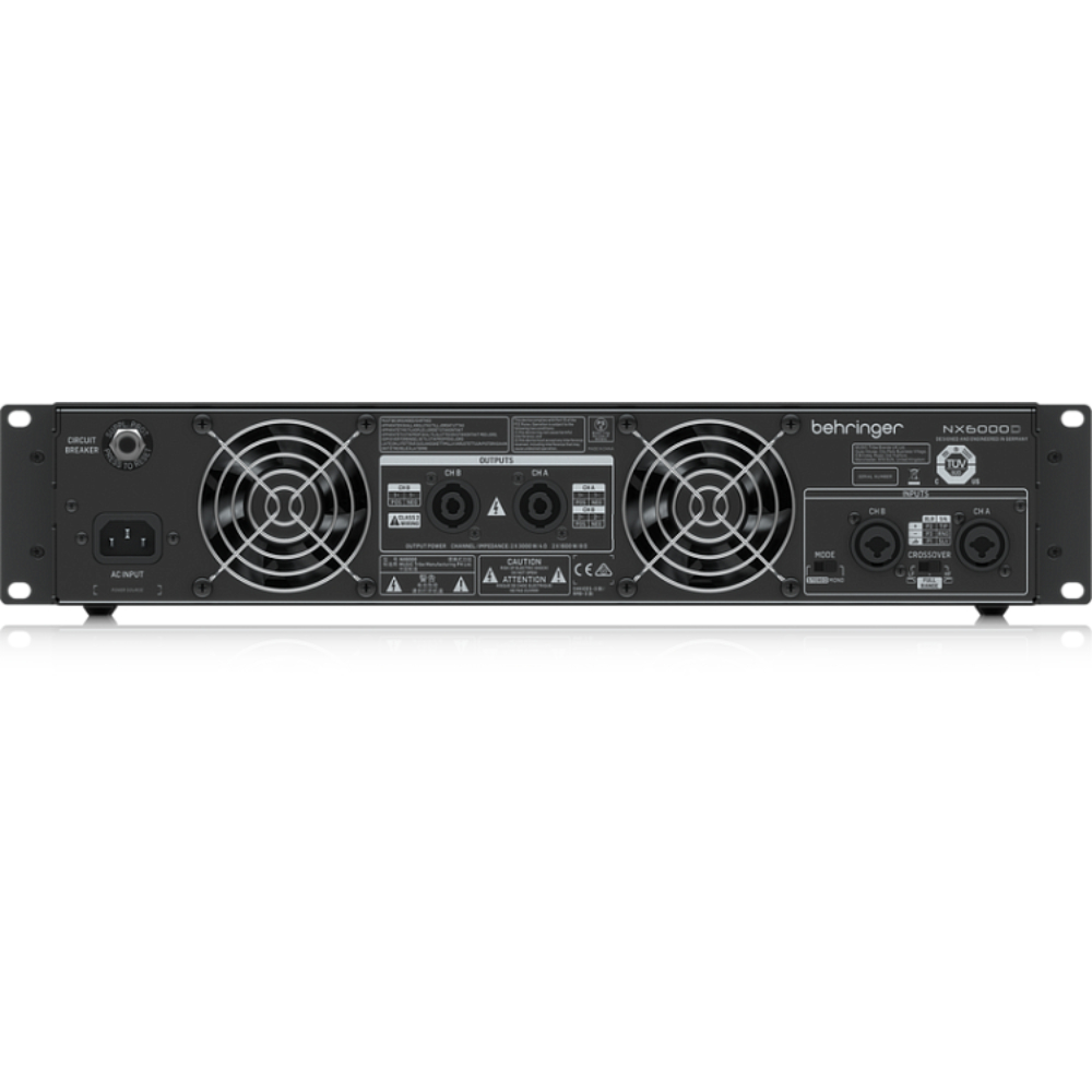 Усилитель мощности Behringer NX6000 - 7