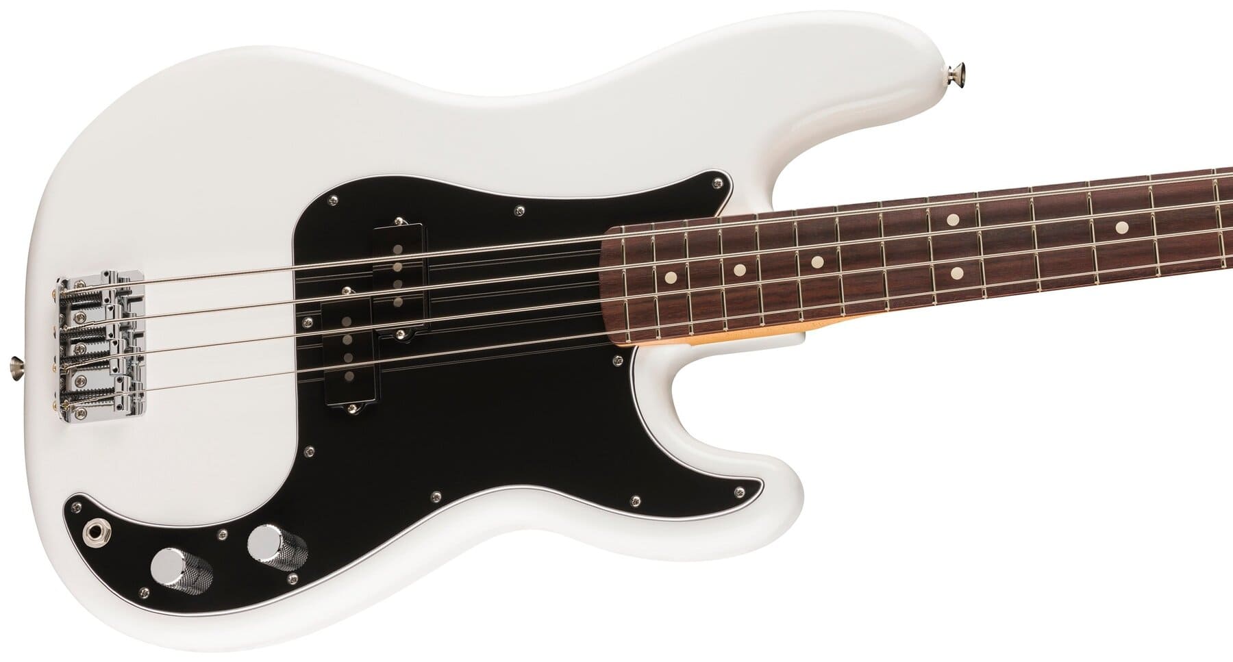 Бас-гитара Fender Player II Precision Bass Polar White - 12