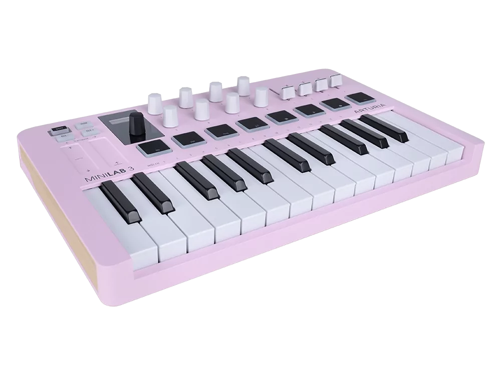 MIDI-клавиатура Arturia MiniLAB 3 Rose Quartz - 17