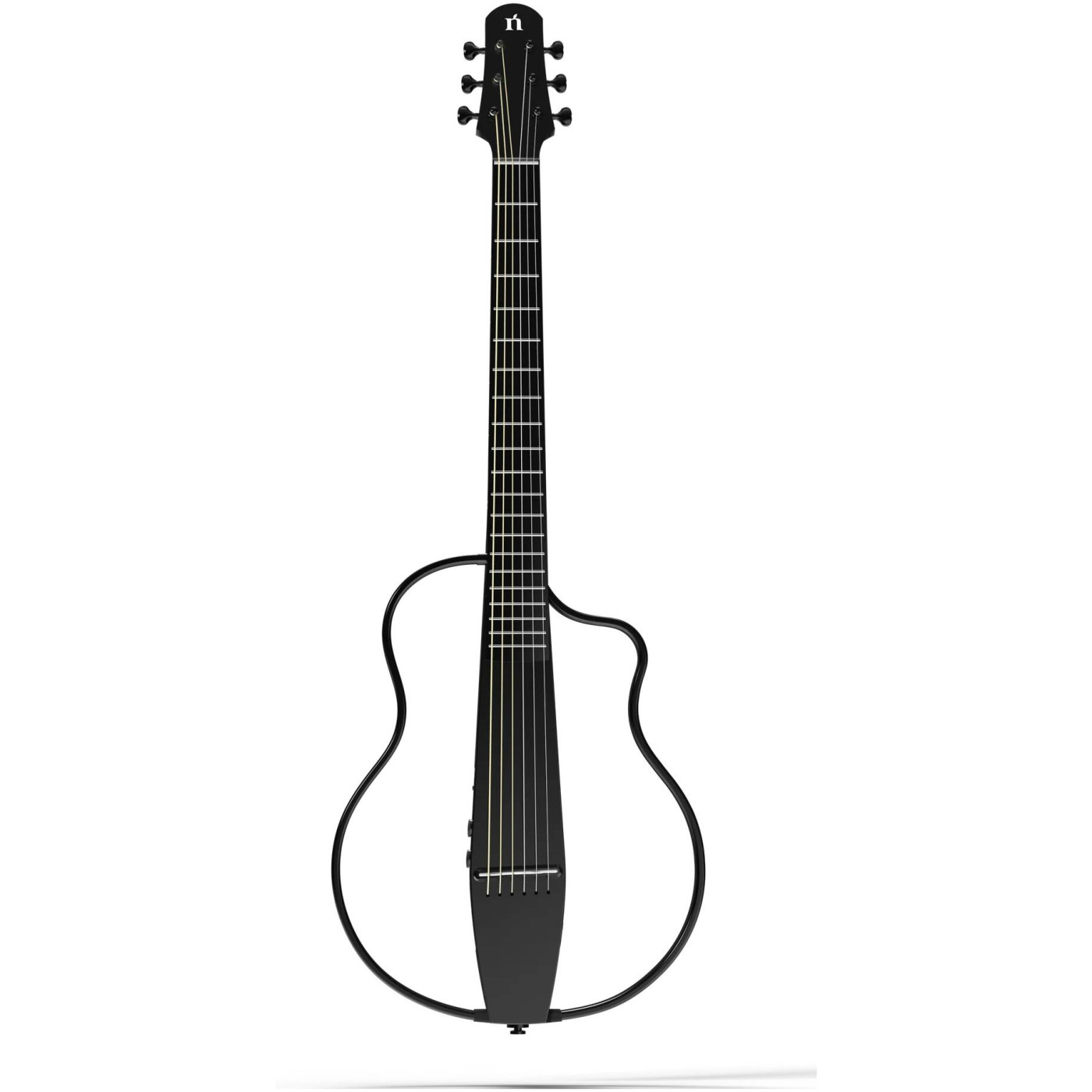 Смарт-гитара электроакустическая Natasha NBSG Steel Black - 2