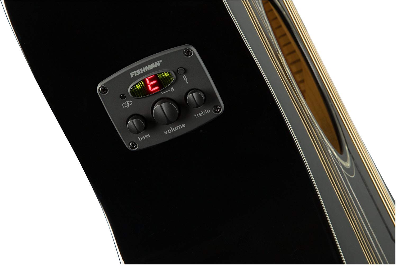 Акустическая гитара Fender CC-60SCE Black - 13