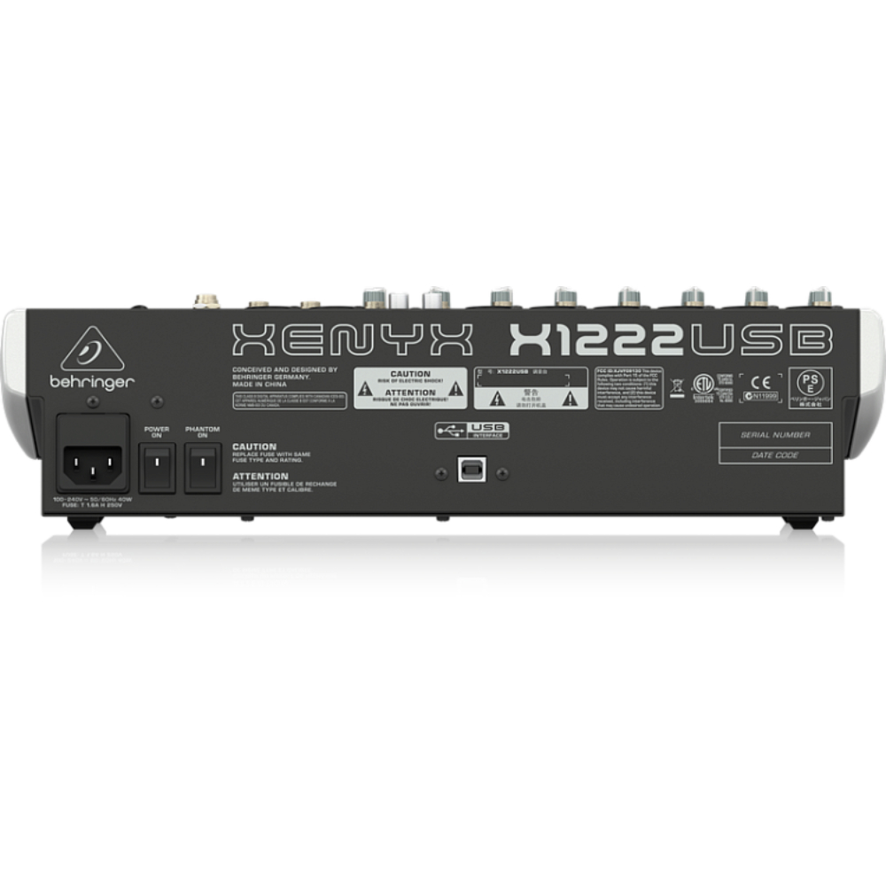 Аналоговый микшер Behringer X1222USB - 7