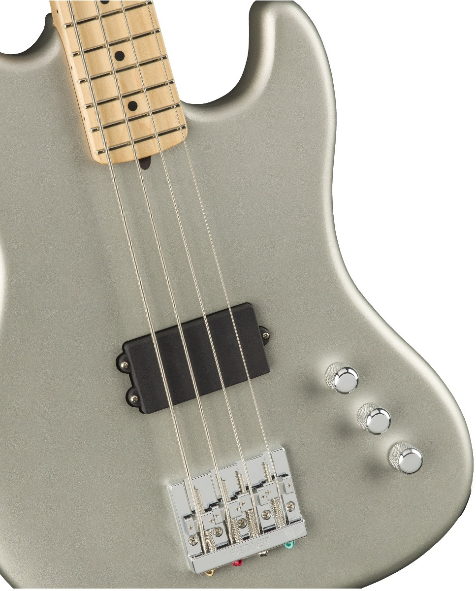 Бас-гитара Fender FLEA BASS II MN Matte Silver, Серебристый - 7