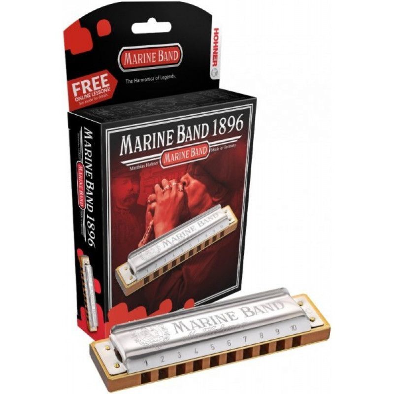 Губная гармошка Hohner Marine Band 1896/20 C - 8