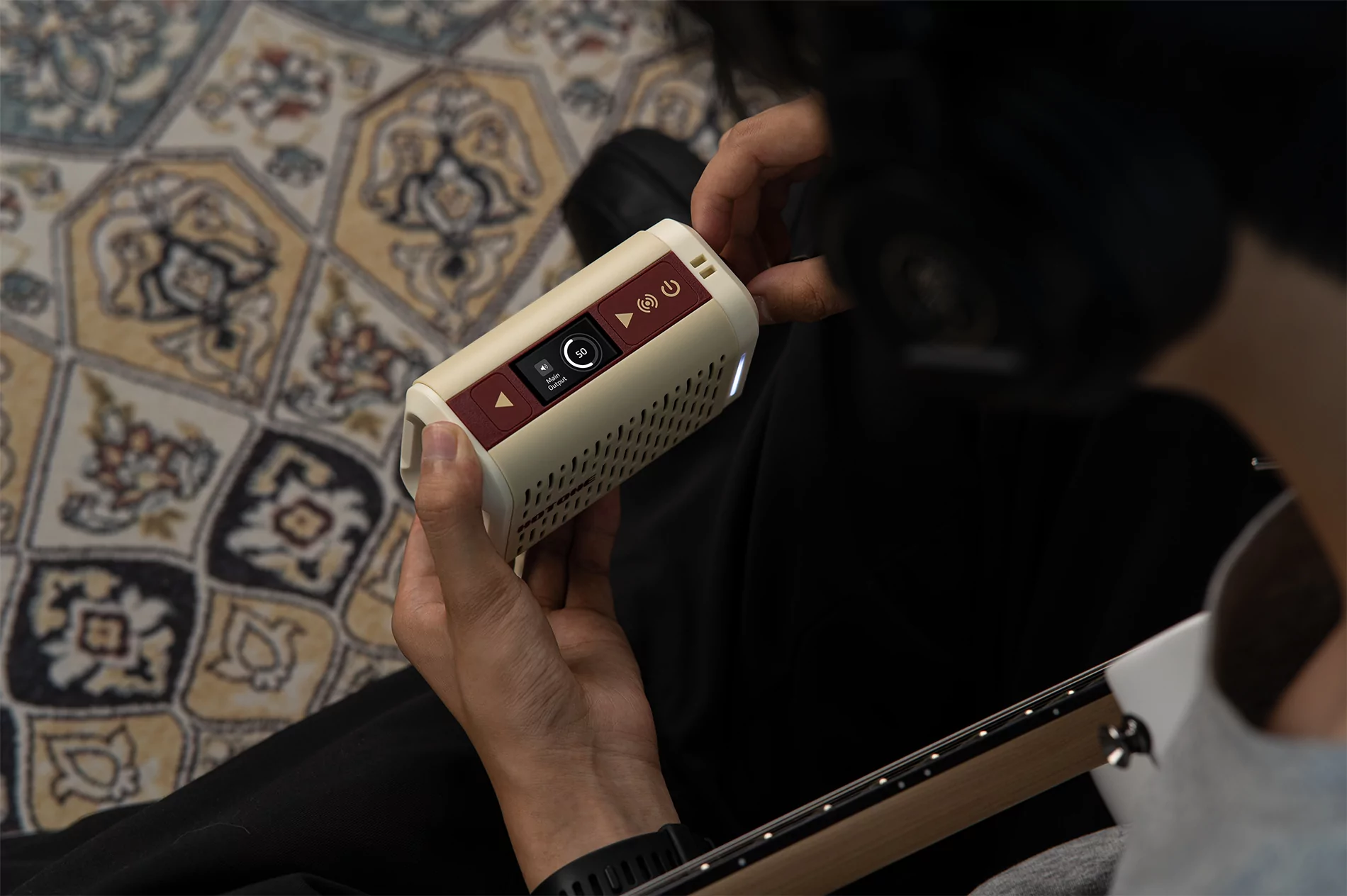 Моделирующий мини-комбоусилитель Hotone Pulze Mini WH Белый - 20