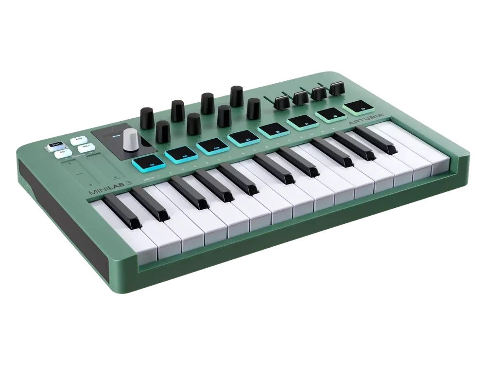 MIDI-клавиатура Arturia MiniLAB 3 Mint Edition - 8
