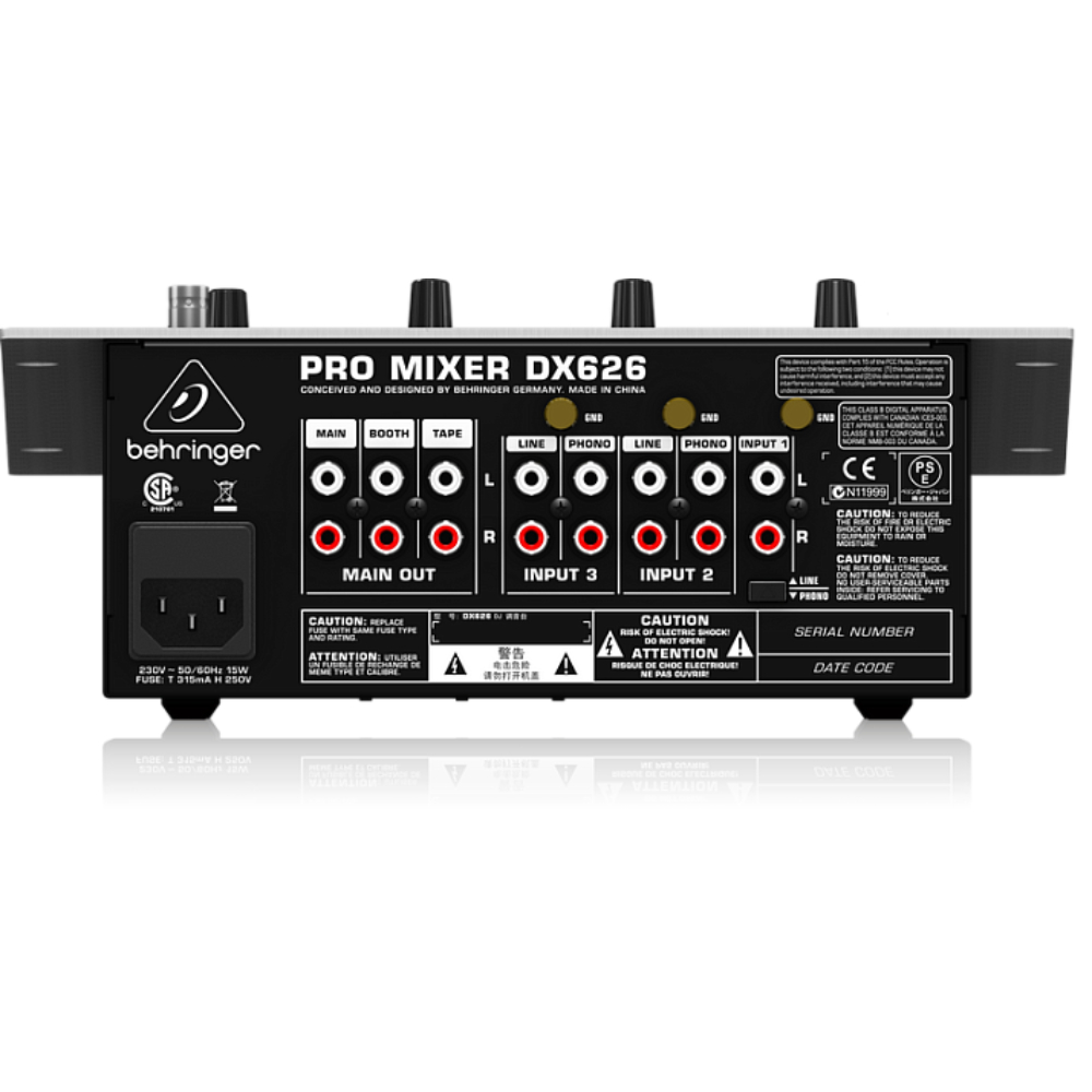 DJ-микшер Behringer DX626 - 8
