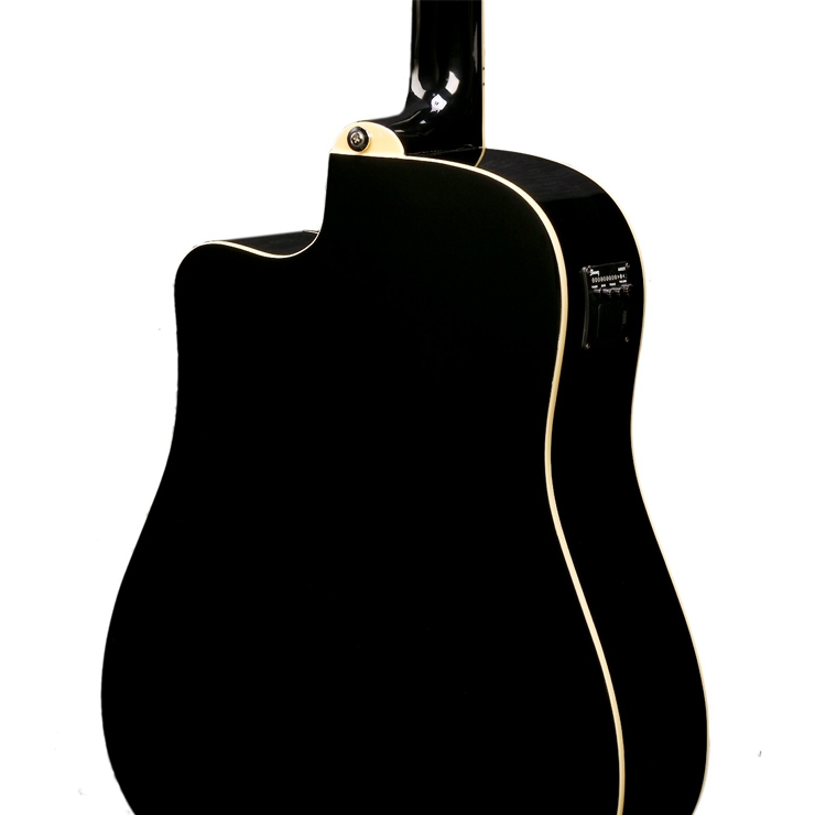 Акустическая гитара Ibanez Pf15Ece-Bk, Черный - 9