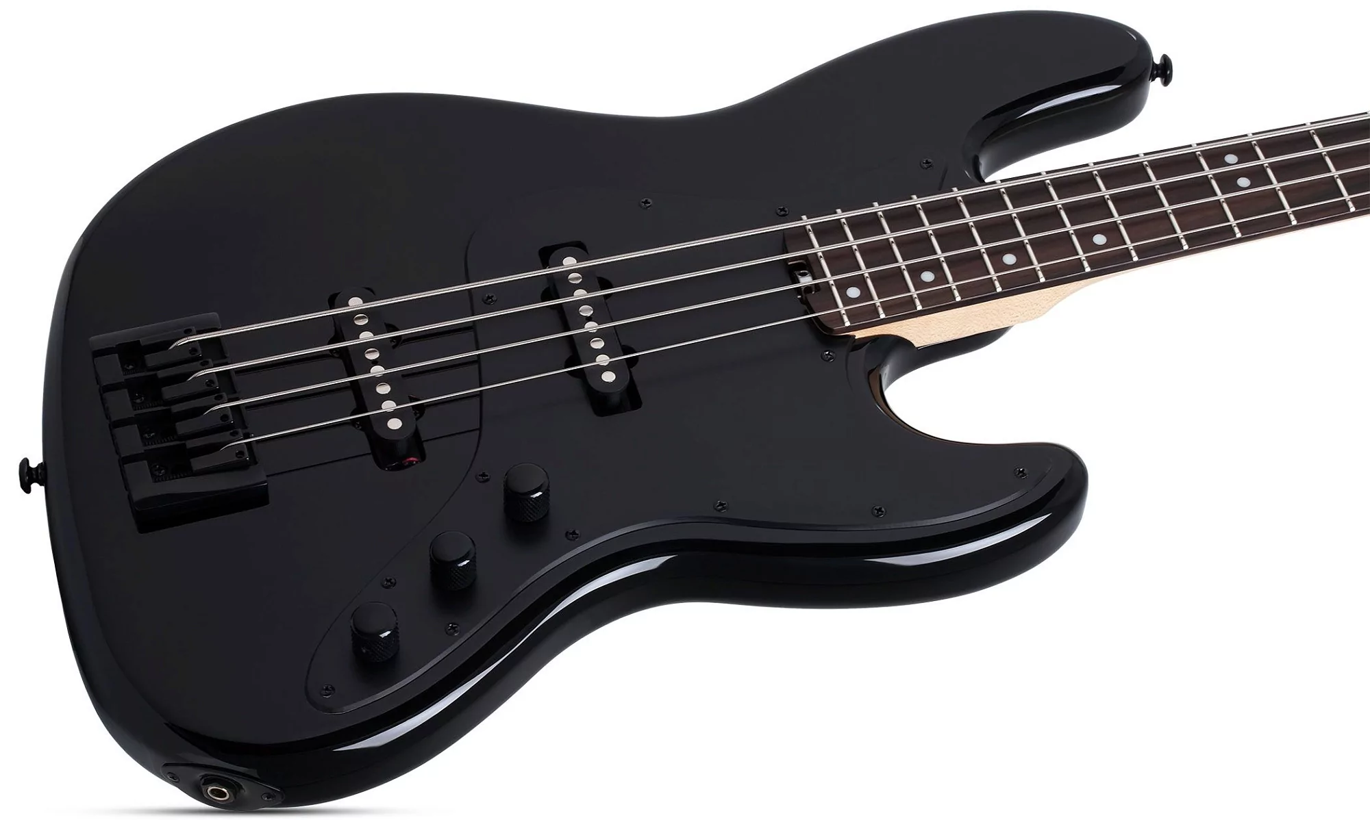 Бас-гитара Schecter J-4 ROSEWOOD FB G.BLK - 17
