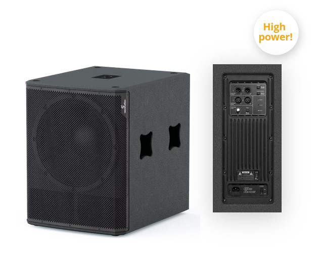 Сабвуфер активный Soundsation Hyper-Bass-18-Pro, 1200 Вт - 5