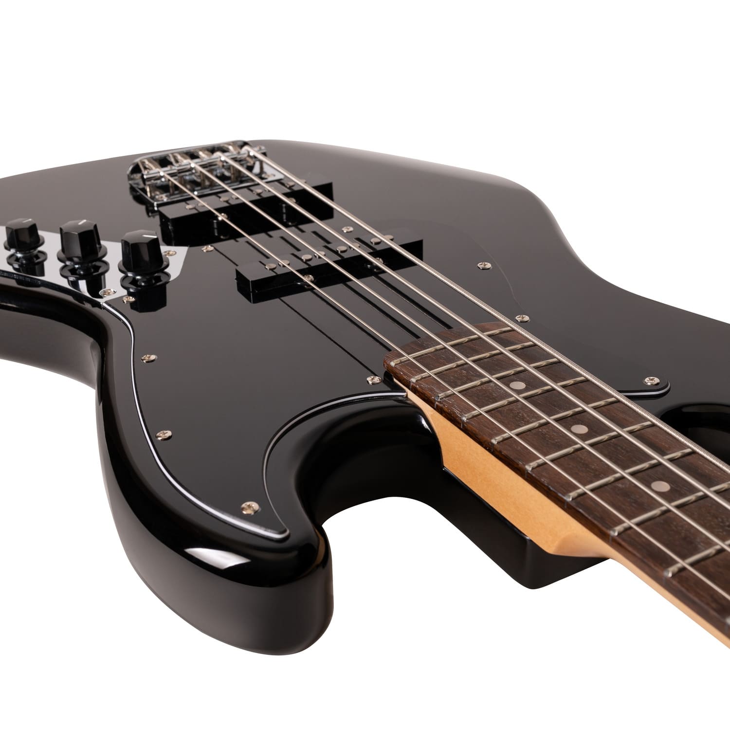 Бас-гитара Rockdale Classic JB Bass Black - 18
