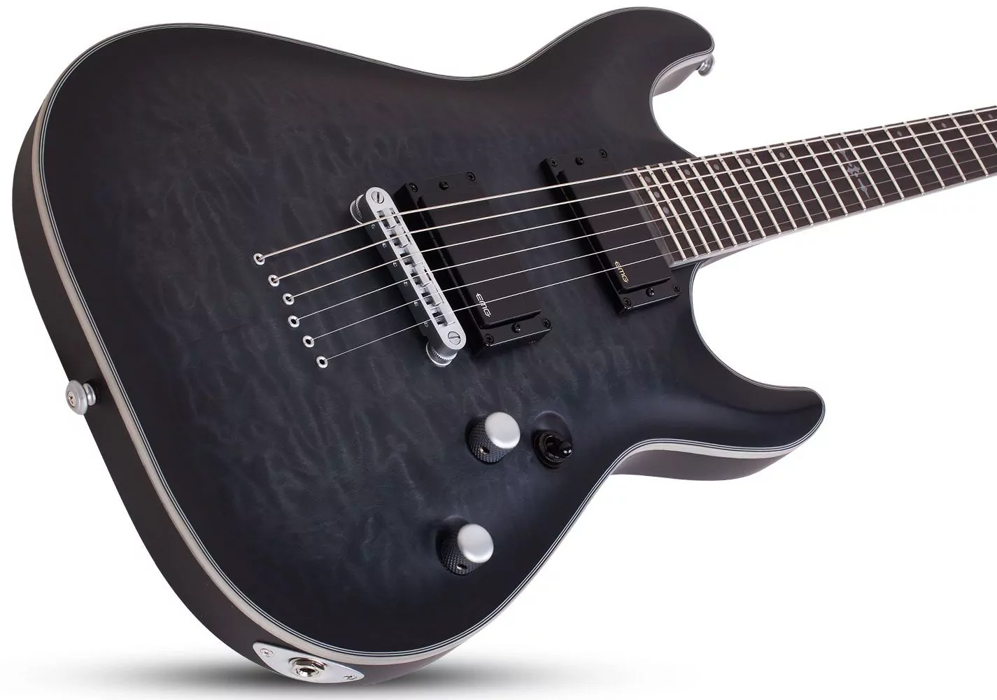 Электрогитара Schecter C-1 PLATINUM See Thru Blue Satin - 7