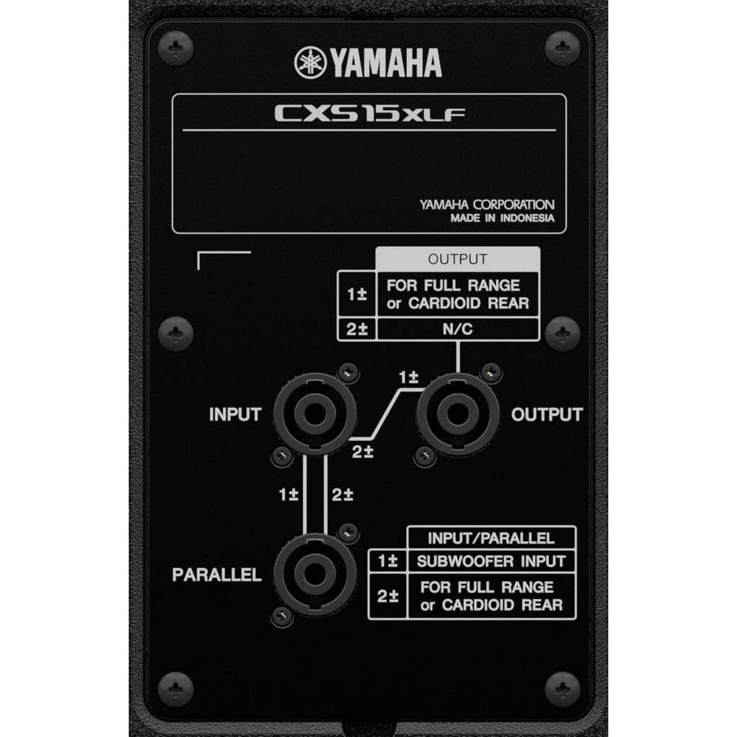 Пассивный сабвуфер Yamaha CXS15XLF - 16