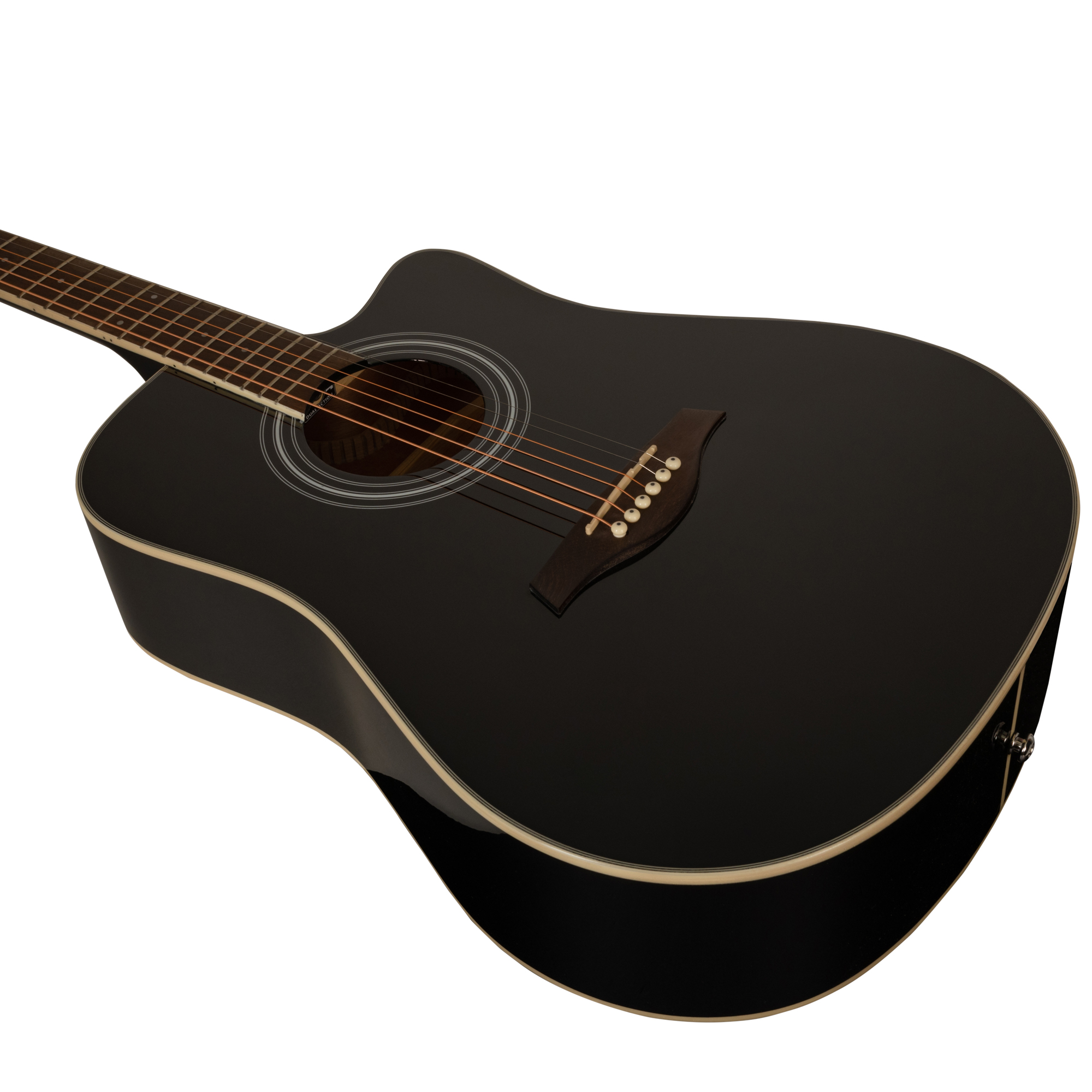 Акустическая гитара Rockdale Aurora D6 C Bk Gloss - 18
