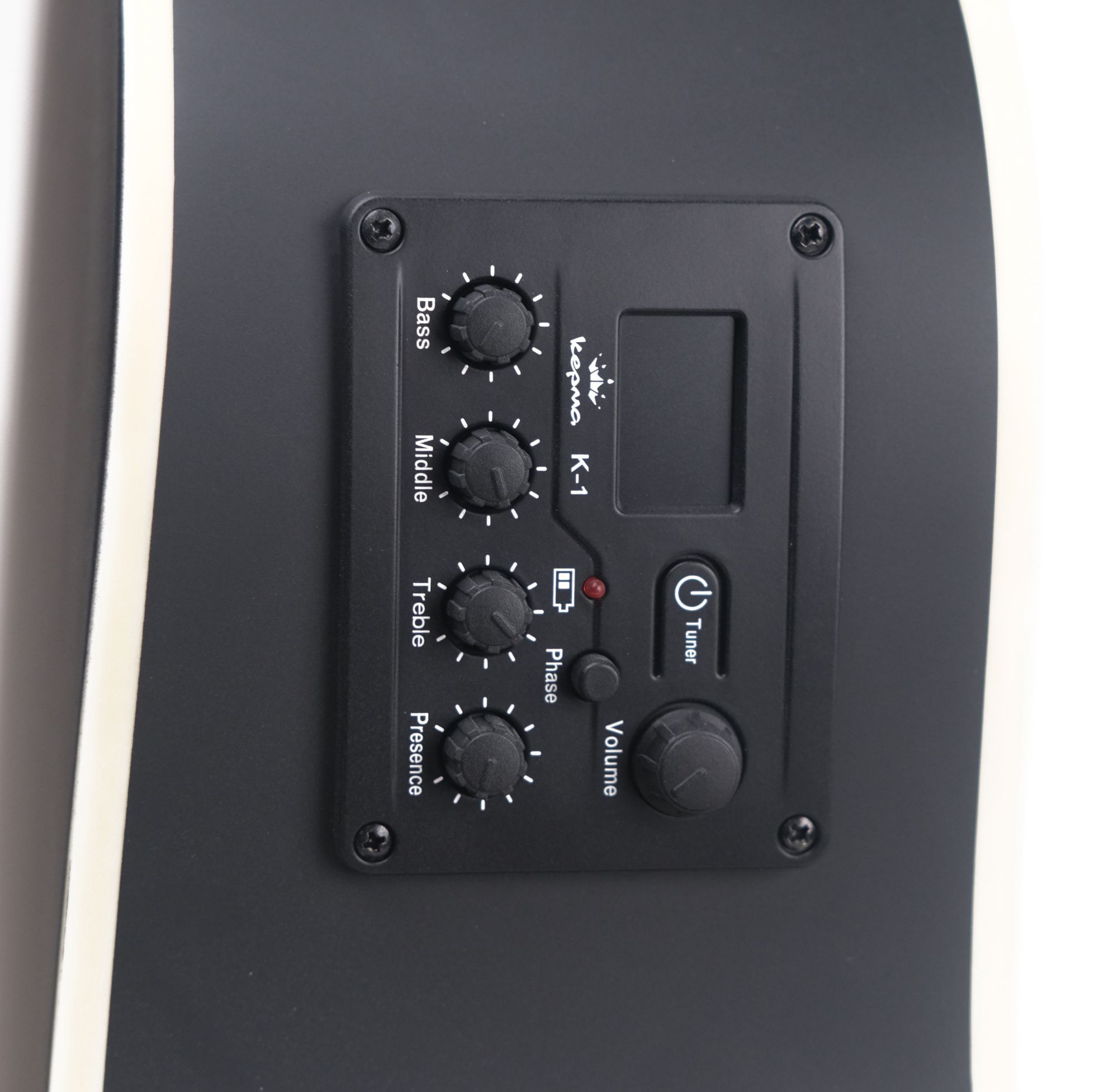 Электроакустическая гитара Kepma A1CEPRO-K1-BKM - 9