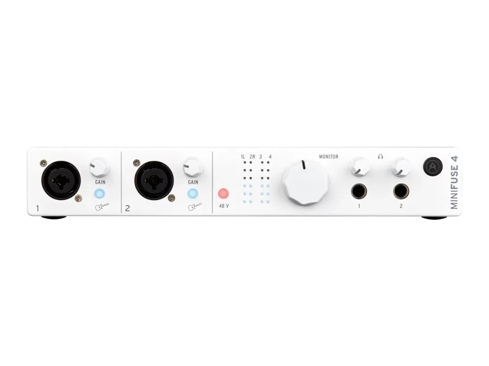 Внешняя звуковая карта Arturia MiniFuse 4 White - 7