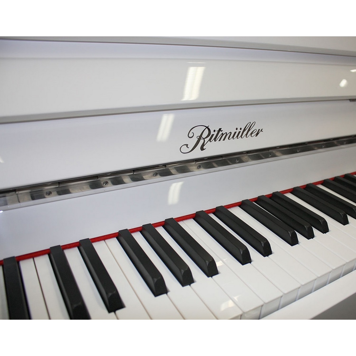 Акустическое пианино Ritmuller UP121RB (A112) White Polish - 9