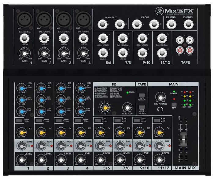 Микшерный пульт Mackie Mix12FX - 2