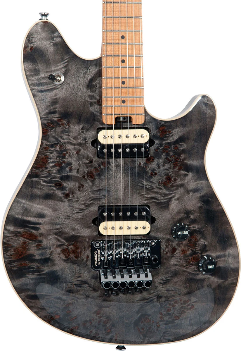 Электрогитара Peavey HP2 Tremolo Poplar Burl Trans Black - 11