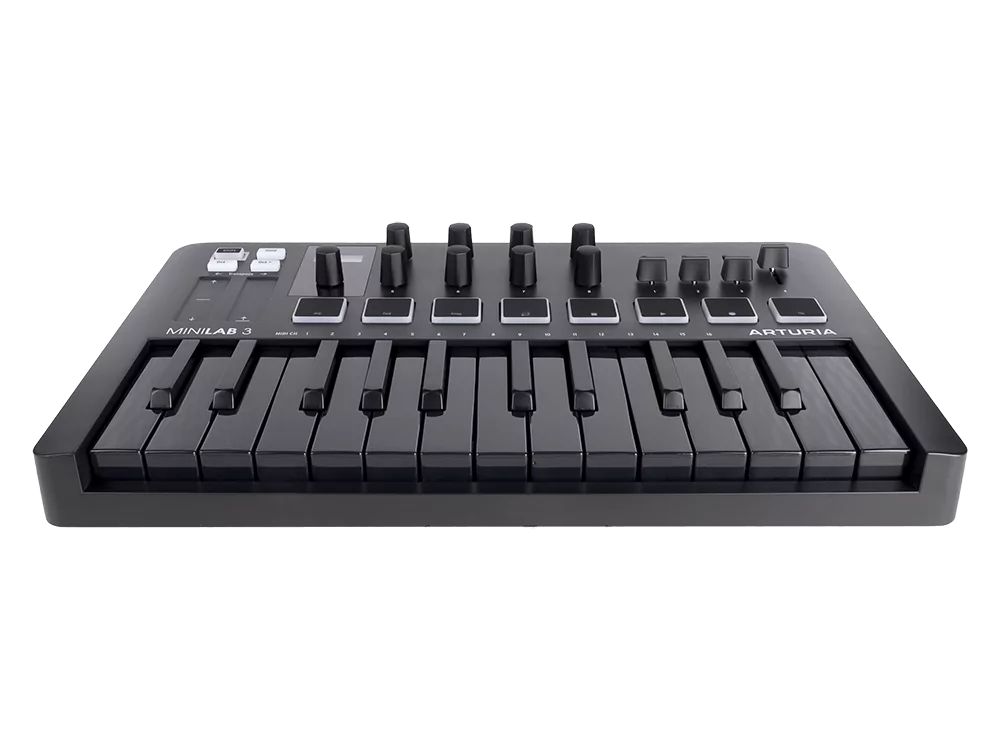 MIDI-клавиатура Arturia MiniLab 3 Deep Black - 18