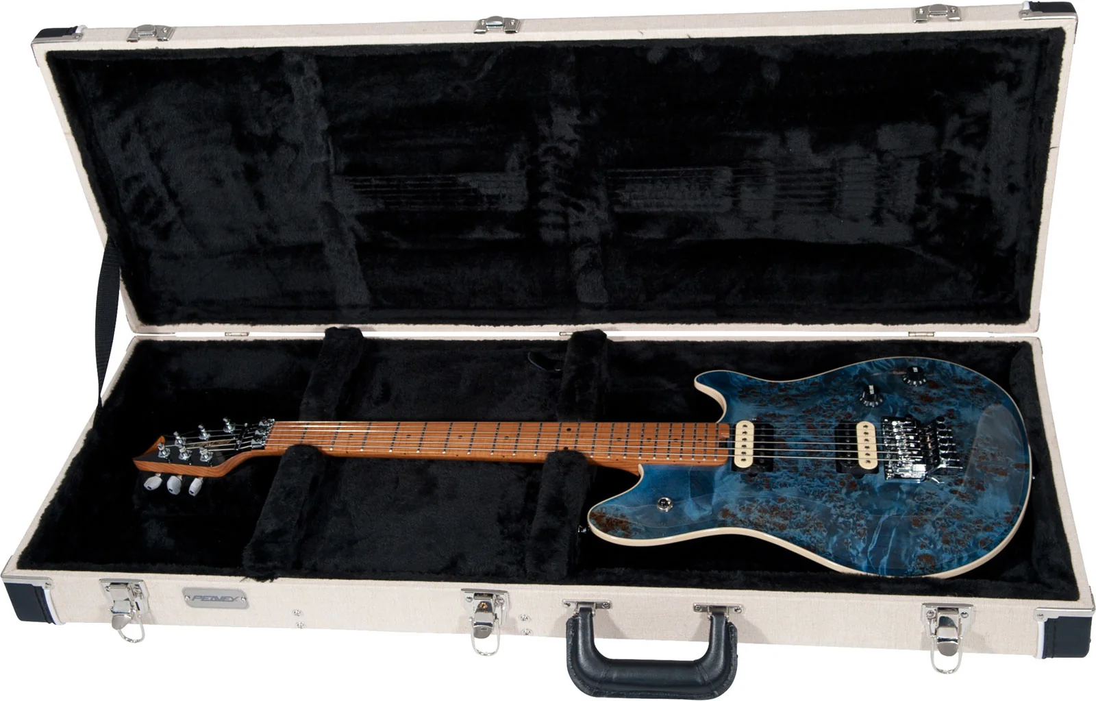 Электрогитара Peavey HP2 Tremolo Poplar Burl Trans Blue - 13