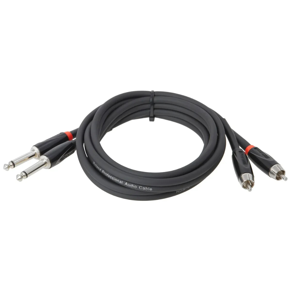 Кабель инструментальный Roland Black RCC-10-2R28 3м - 5