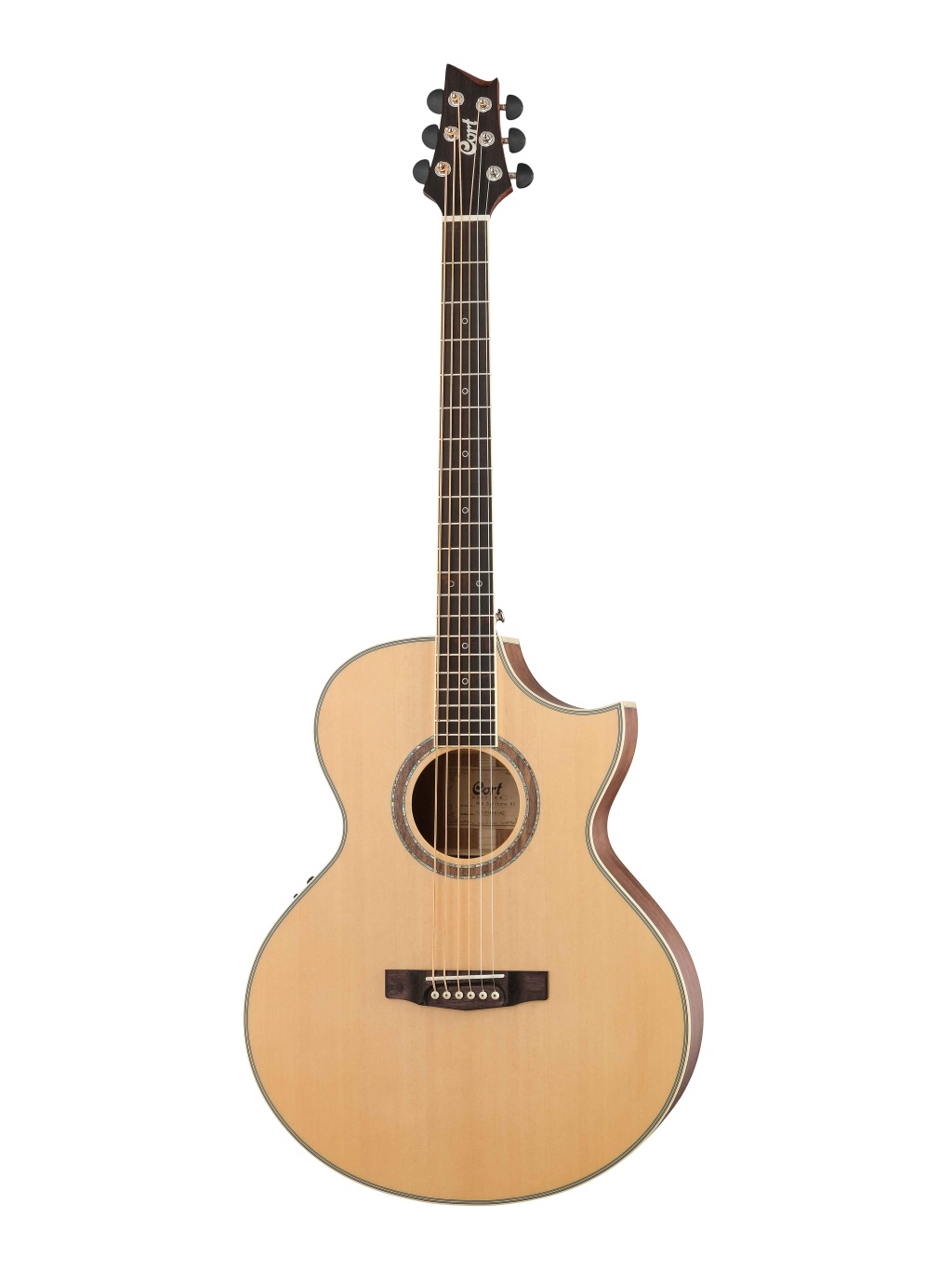 Электроакустическая гитара Cort NDX-Baritone-NS-WBAG - 2